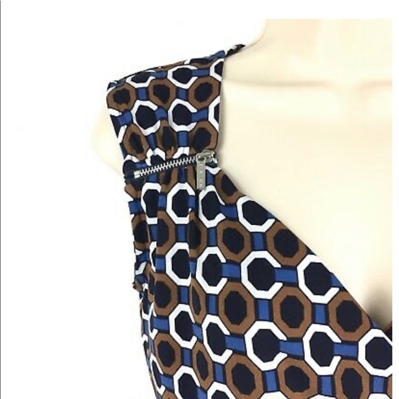 MICHEAL KORS Y2K Wrap Top Ruched Side jersey stretchy comfy women’s size L - Picture 3 of 9